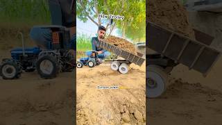 New Holland with dumper trolley 🔥🔥 [upl. by Hartman167]