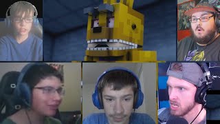 quotAfton Familyquot  FNAF Minecraft Music Video Song By KryFuze REACTION MASHUP1638 [upl. by Tsai]