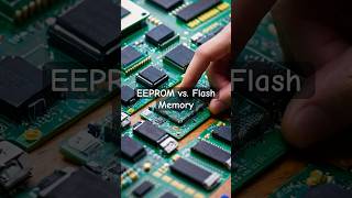 EEPROM vs Flash Memory in Embedded Systems coding memory eeprom flashmemory flash [upl. by Danforth]