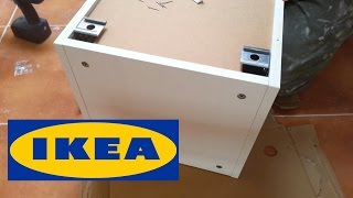 IKEA Kitchen METOD Assembly Kitchen Wall Cabinet [upl. by Atauqal]