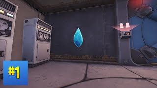 Collect Gem Fragments From Outside Seven Vaults  Fortnite Shanta Quest [upl. by Ainit]