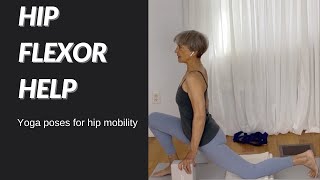 Extension for your hip flexors  Rita Knorr for Fulcrum Blu Yoga [upl. by Sclar]