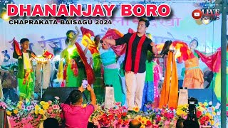 Boro Song  Dhananjay Boro  Chaprakata Boisagu Program 2024 [upl. by Marolda500]