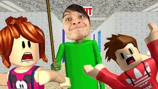 ME CONVIERTO EN EL PROFESOR BALDI Y ATRAPO A MIS SUSCRIPTORES   Baldis Basics MULTIPLAYER Roblox [upl. by Arahas]