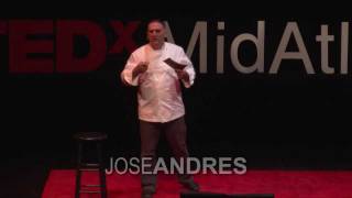 Creativity in cooking can solve our biggest challenges Jose Andres at TEDxMidAtlantic 2011 [upl. by Norton]