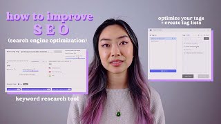 🔖 creator series pt 3 ✧ how to improve SEO  search engine optimization ft SocialBook [upl. by Indira]