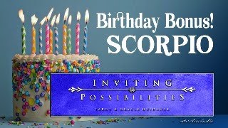 SCORPIO BIRTHDAY BONUS  Getting so much JOY amp PLEASURE from learning something NEW [upl. by Ibrik]