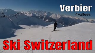 Ski Verbier 4 Vallees Switzerland January 2019 GoPro PS [upl. by Halsey647]