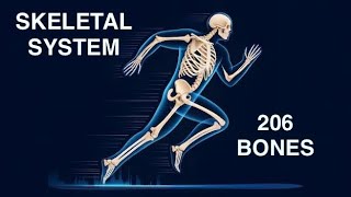 SKELETAL SYSTEM  SKELETON BONES OSSICLES  Class XI Locomotion and Movement [upl. by Nea]