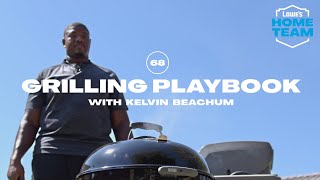 Grilling Playbook with Kelvin Beachum  Lowes x NFL Home Team at Home [upl. by Tammy]