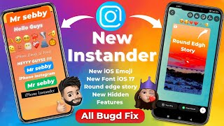 New Instander Updatequot ✅ Instander Round Edge Story Problem Fix 😱 instagramtips [upl. by Ellehcir20]