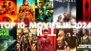 Top 10 Action Movies of 2024  MustWatch Thrillers of the Year [upl. by Aleiram]