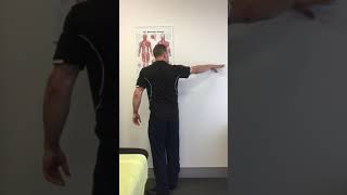 Bicep stretch that works on everyone exerciseshoulderpain shoulderworkout calisthenics painfix [upl. by Goulder]