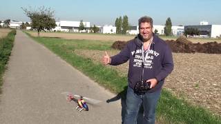 Ein Flug mit dem RCHeli TREX 500 PRO DFC von Align aus dem Jahr 2016 [upl. by Zorah]