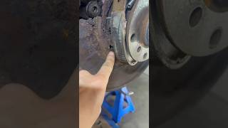 Removing the rear brakes on my BMW E46 brake car rust driftcar carrepair automobile bmw e46 [upl. by Noevad945]