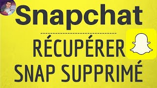 RECUPERER MESSAGE supprimé Snapchat comment retrouver une conversation supprimé sur Snap [upl. by Ardith816]