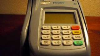 First Data™ FD200 Credit Card Terminal Overview [upl. by Ellie]