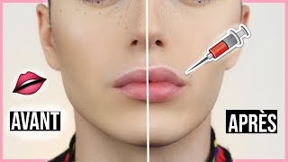 👄COMMENT AVOIR DE GROSSES LÈVRES quotNATURELLEMENTquot  Lip Injection [upl. by Ecnarf]