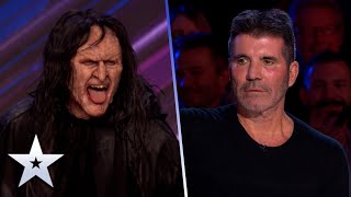 The Witch TERRIFIES Simon Cowell to the CORE  Auditions  BGT 2022 [upl. by Teteak]