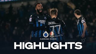 CLUB BRUGGE  STANDARD LIEGE  HIGHLIGHTS  20232024 [upl. by Bryon356]