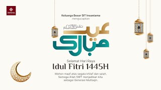 Ucapan Selamat Idul Fitri 1445 H  Civitas Insantama Bogor [upl. by Anastas]