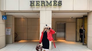 I Asked For a BIRKINKELLY in HERMES Tokyo amp Kyoto😱爱马仕！东京京都探店实录 [upl. by Yalc]