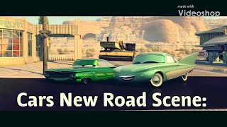 Cars New Road Scene V2 Remake [upl. by Bagley]