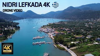 Greece Nidri Lefkada Drone 4K [upl. by Manouch363]