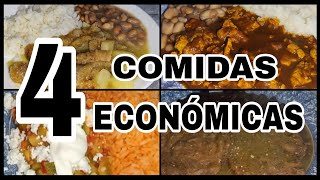 Comidas Económicas  Menú Semanal  Ideas De Comidas viral parati fypシ゚ [upl. by Nnahsal357]