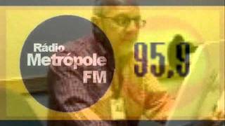 DIRCEU RABELO FALANDO PREFIXO RADIO METROPOLE FM EPOCA QUE ERA RADIALISTA [upl. by Coffee]