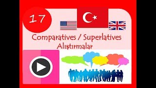 Comparatives  Superlatives exercises mini test quiz test ingilizce öğreniyoruz lgs teog yds [upl. by Ordisi]