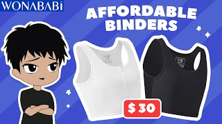 An Affordable Chest Binder Brand  WONABABI [upl. by Otreblig263]