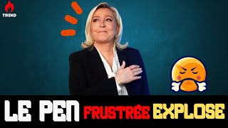 Procès du RN  Marine Le Pen Frustrée Explose et Hausse le Ton [upl. by Otit]