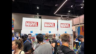 SDCC 2024 Hasbro Marvel Legends Display [upl. by Ienttirb692]