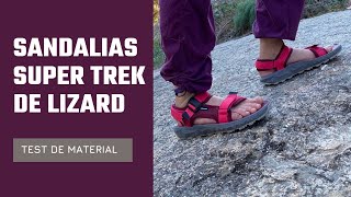 Test de las sandalias Super Trek de Lizard [upl. by Eidnil954]