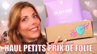 HAUL PETITS PRIX DE FOLIE 🤩 [upl. by Eniretak]