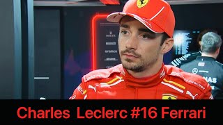 F1 2024 Bahrain GP Charles Leclerc Post Qualifying Interview [upl. by Liag]