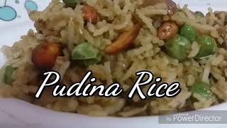 Pudina rice in tamil  புதினா சாதம்  Mint rice in tamil [upl. by Lynne101]