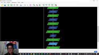 Flowchart Program Kasir Sederhana Menggunakan Aplikasi Flowgorithm [upl. by Anifad104]