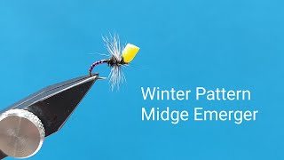 Fly Tying  Winter Pattern Midge Emerger [upl. by Anneliese68]