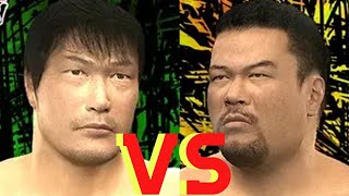 Wrestle Kingdom 1 Xbox 360 Matches Kenta Kobashi vs Kensuke Sasaki [upl. by Galanti]