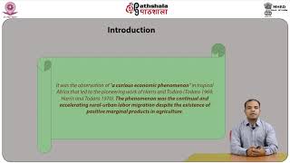 M17 Todaro’s Model of RuralUrban Migration [upl. by Eniksre]