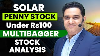 Best Penny Solar Stock under Rs100  Best Penny Stock  Solar Stocks to Buy Now realscalpervipul [upl. by Tews]