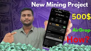 New AirDrop 500  New Mining Project Listing Confirm  new mining app 2024  Capybara Airdrop [upl. by Wendelina169]