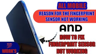 How to Fix Fingerprint Sensor not Working  Fingerprint Sensor not showing  Solve it [upl. by Sudhir]