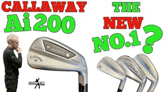 CALLAWAY AI200 IRONS VERSUS TITLEIST T200 PING I530 AND TAYLORMADE P790 [upl. by Yendyc943]