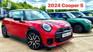 New 2024 Mini Cooper S  Handling and High speed tests [upl. by Elatsyrk]