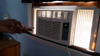 Haier 5000 BTU review electronically controlled Air Conditioner [upl. by Theola559]