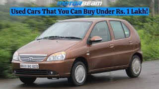 Used Cars That You Can Buy Under Rs 1 Lakh  MotorBeam [upl. by Imat]