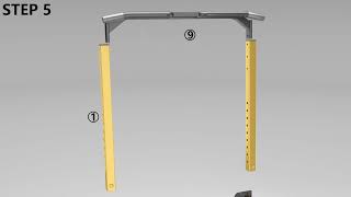 Squat rack pull up bar [upl. by Sherm417]